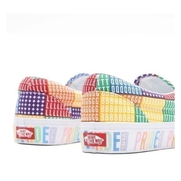 NEW Vans Pride Classic Slip-On Shoes Size 9 - Picture 5 of 7